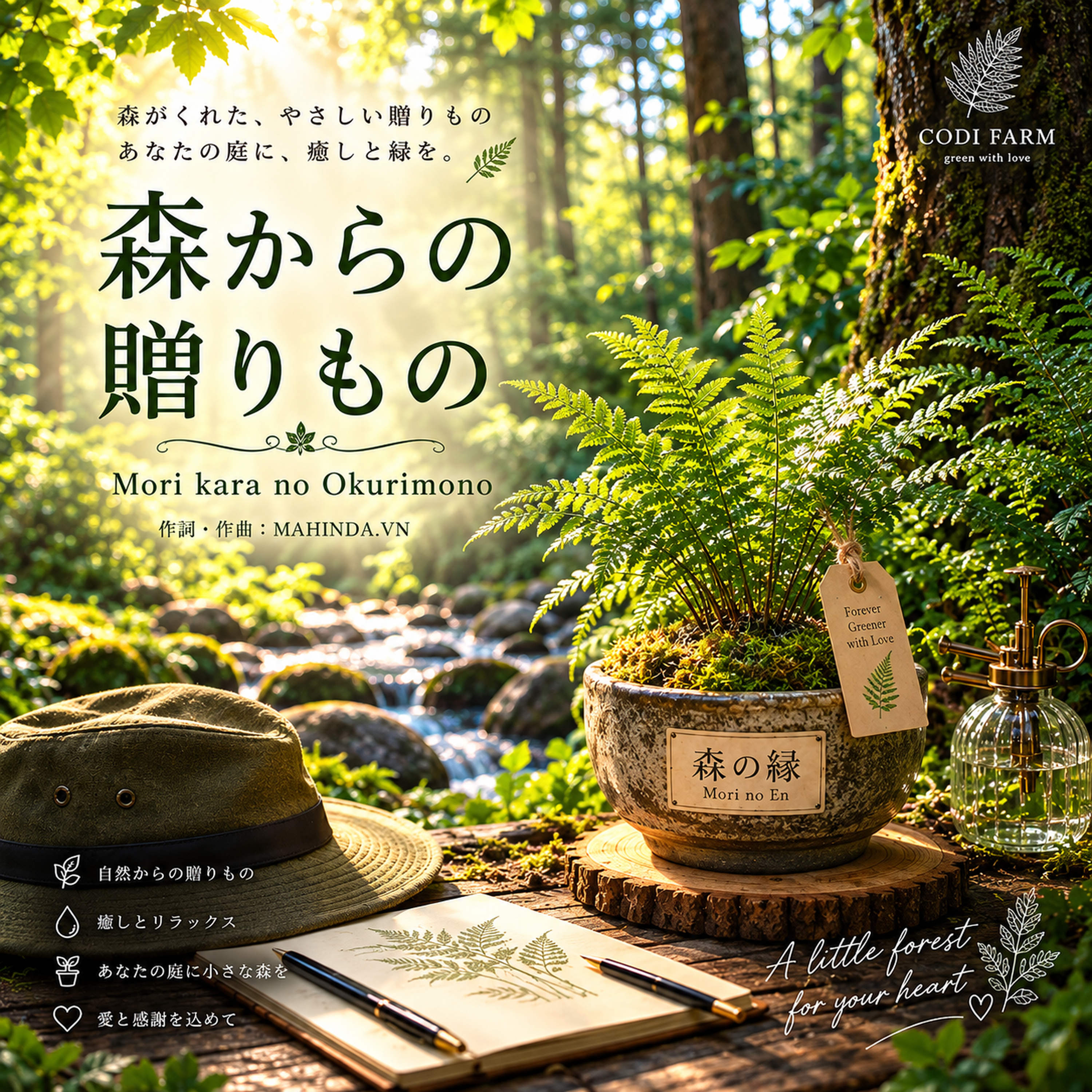 Bìa ca khúc 森からの贈りもの