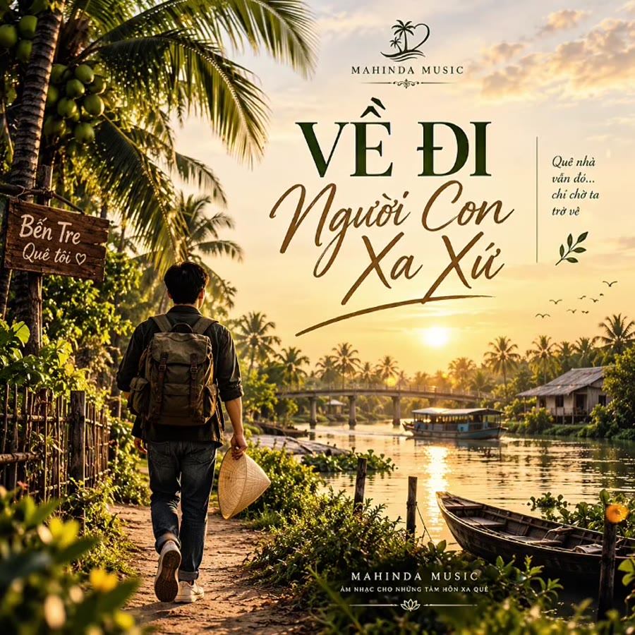 Bìa ca khúc VỀ ĐI NGƯỜI CON XA XỨ